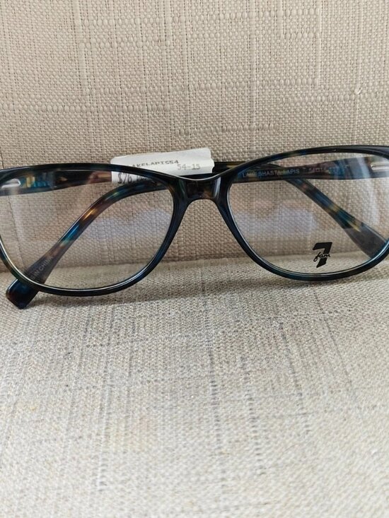7 For All Mankind Eyeglasses Frame LAKE SHASTA LAPIS Eyewear Glasses NEW $76 main image 10